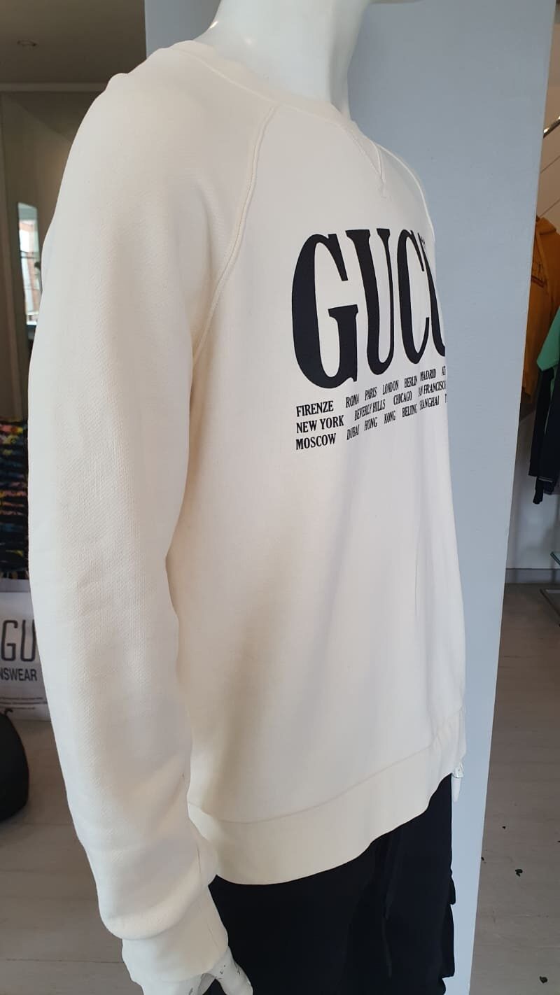 Gucci discount cities sweatshirt