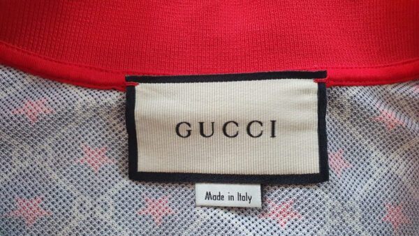 Pre loved Gucci monogram star polo