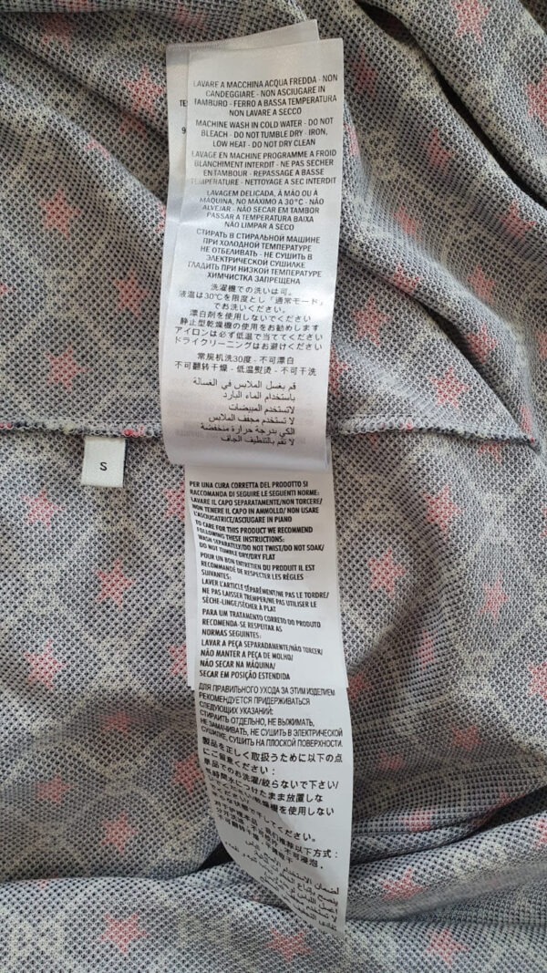 Pre loved Gucci monogram star polo