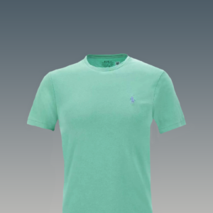 Green Ralph Lauren t-shirt with classic logo embroidery